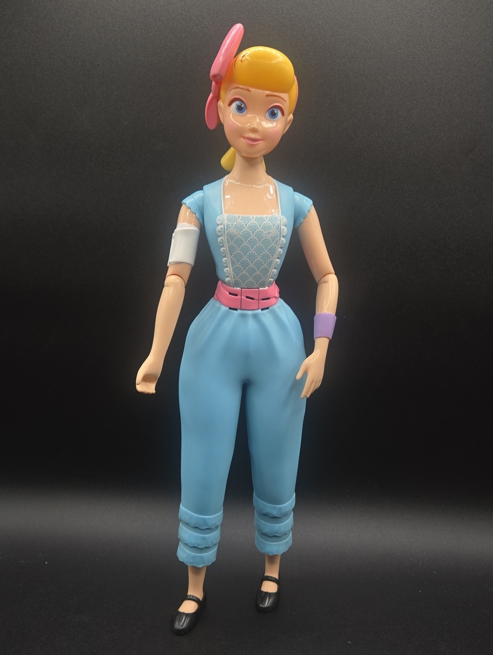 TALKING Toy Story 4 Bo Peep 14" Jointed Action Figure Doll Thinkway Disney WORKS